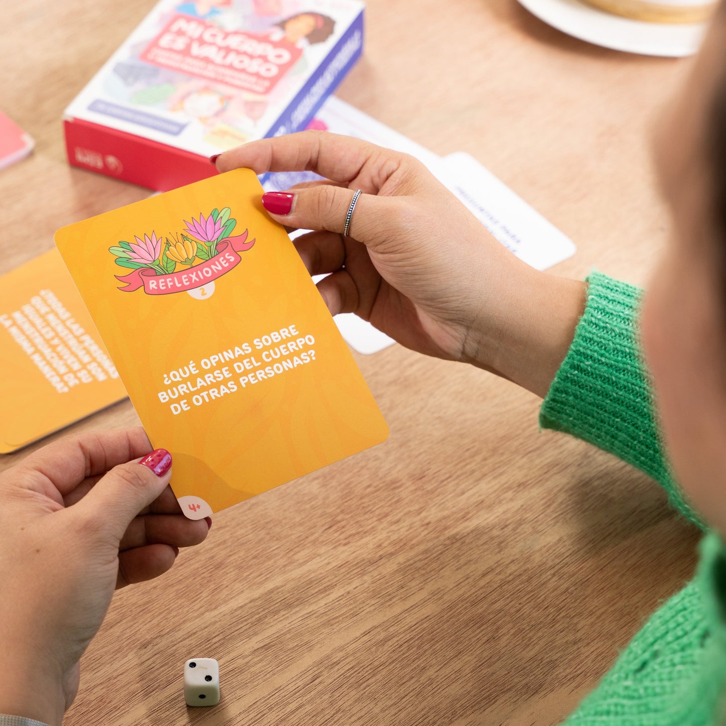 Juego de cartas "Mi Cuerpo es Valioso"