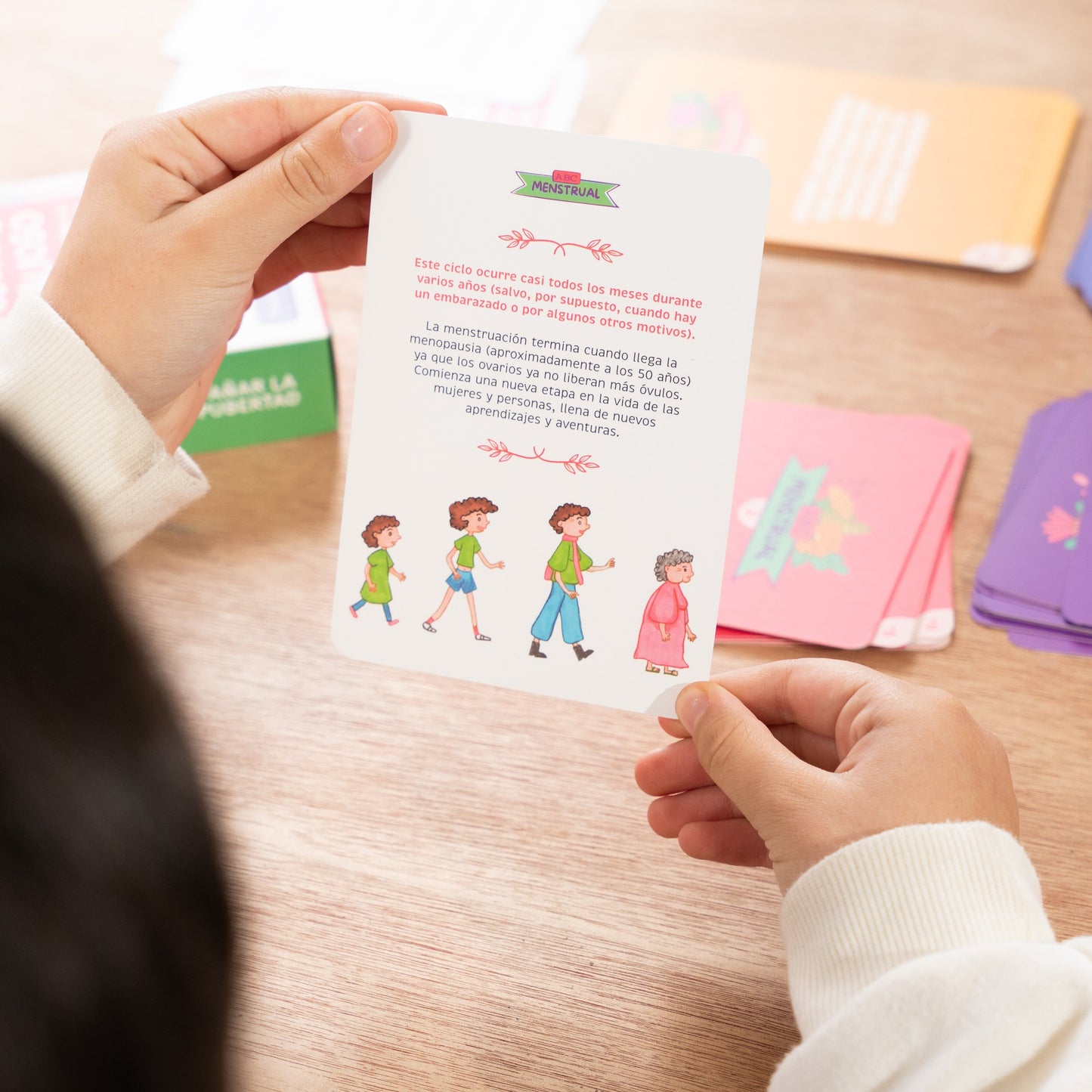 Juego de cartas "Mi Cuerpo es Valioso"